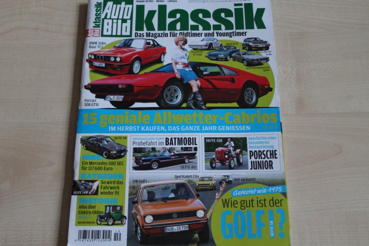 Deckblatt Auto Bild Klassik (10/2012)